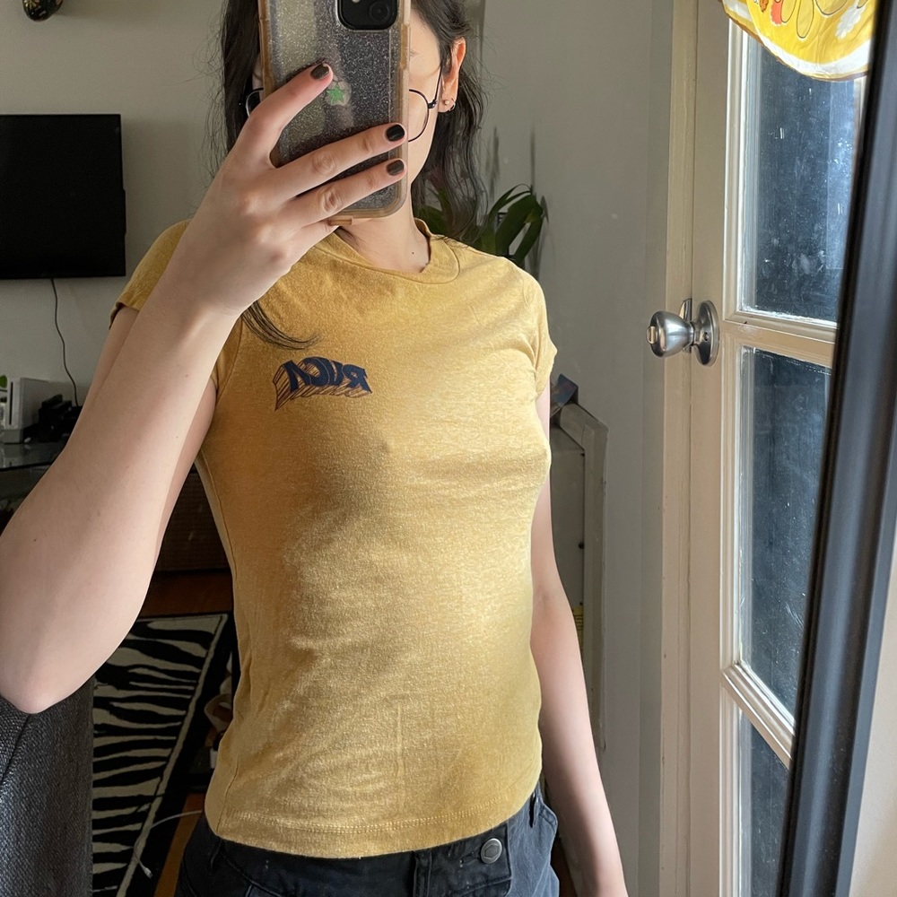 RVCA 70s style t shirt
